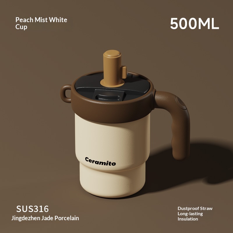 All-ceramic Liner Insulated Straw Cup — foto 4