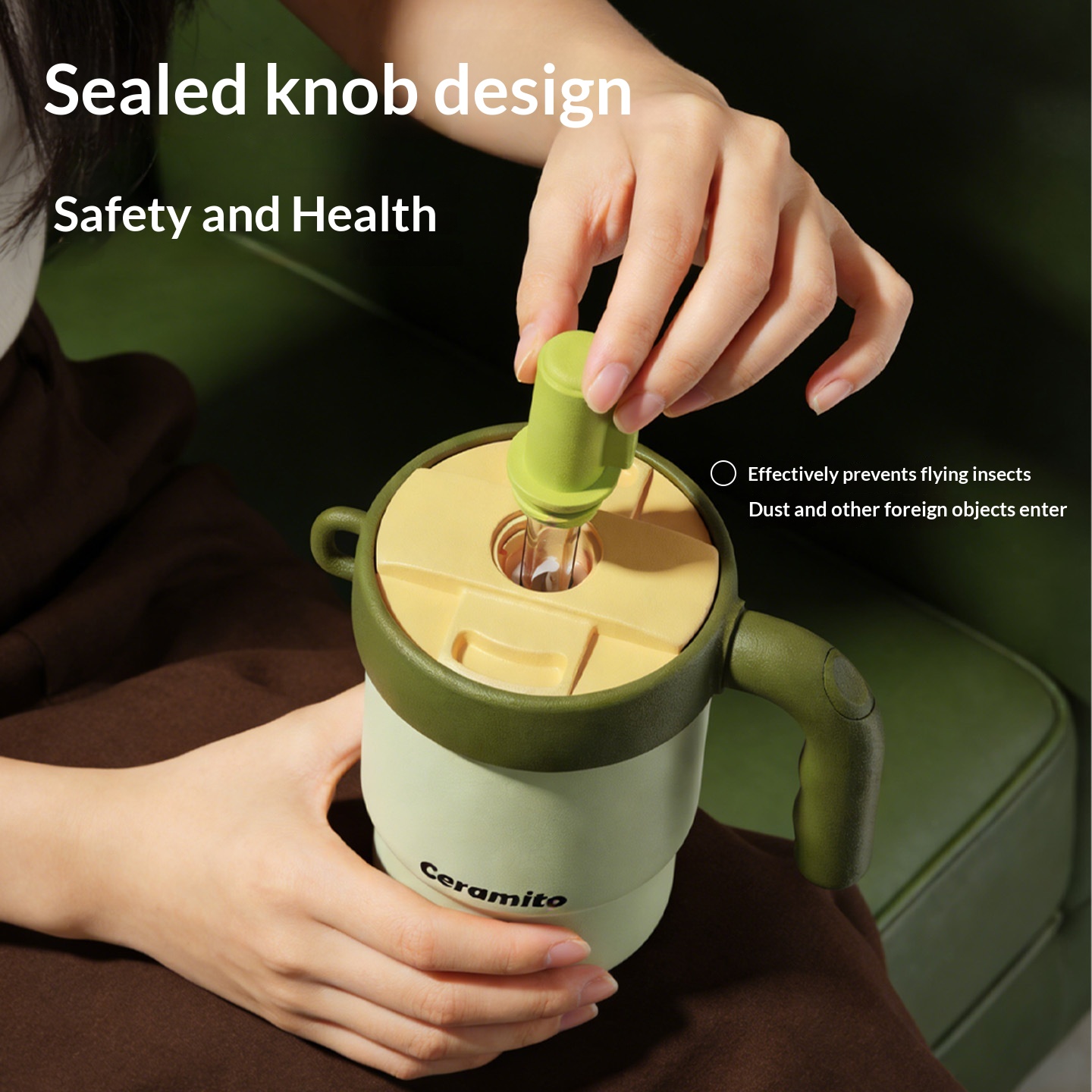 All-ceramic Liner Insulated Straw Cup — foto 7