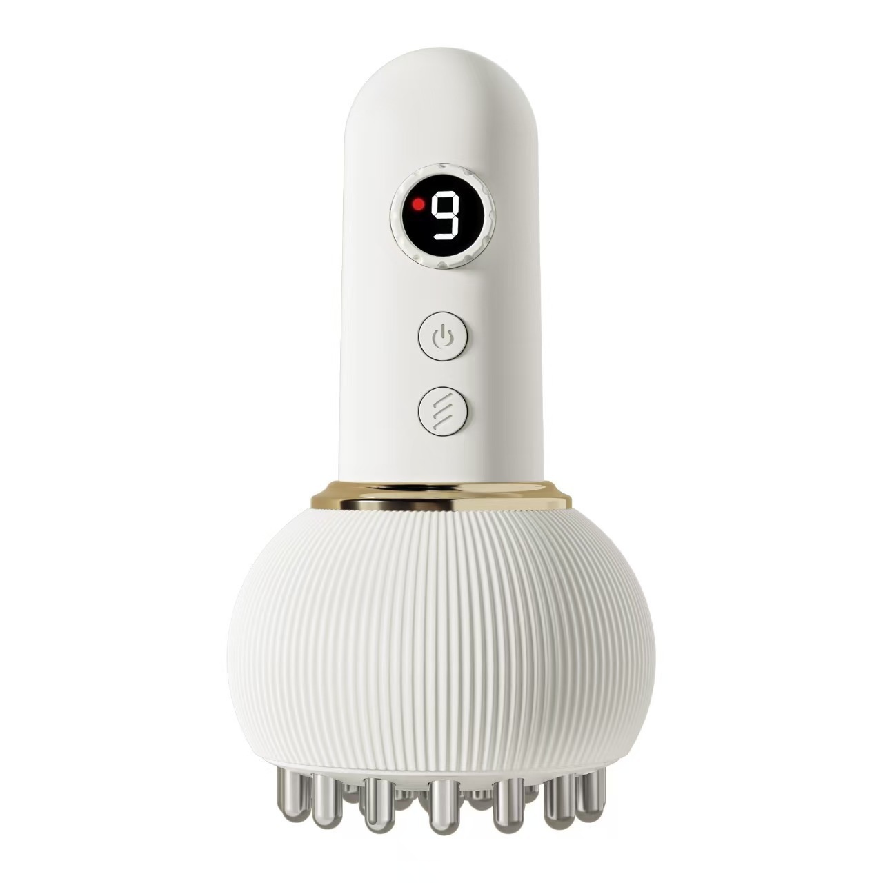 Electric Meridianstimulating Brush And Gua Sha Device Relieves Tension In The Shoulders And Neck Massages The Abdo