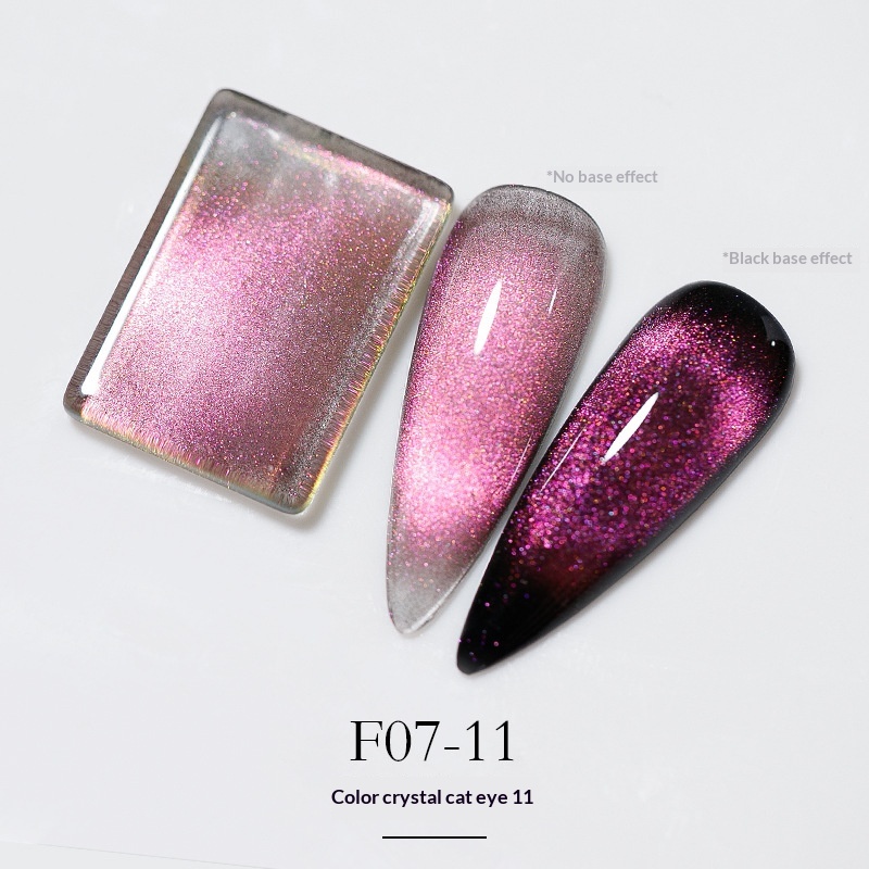 Cats Eye Chameleon Crystal All-Match Aurora Nail Gel Polish