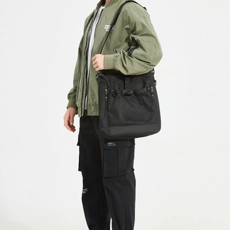 Mens Casual Single-shoulder Utility Crossbody Bag