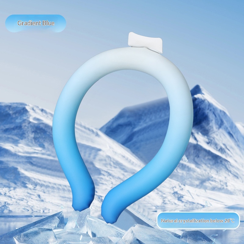 Portable Neck-Hanging Cooling Ice Ring PCM