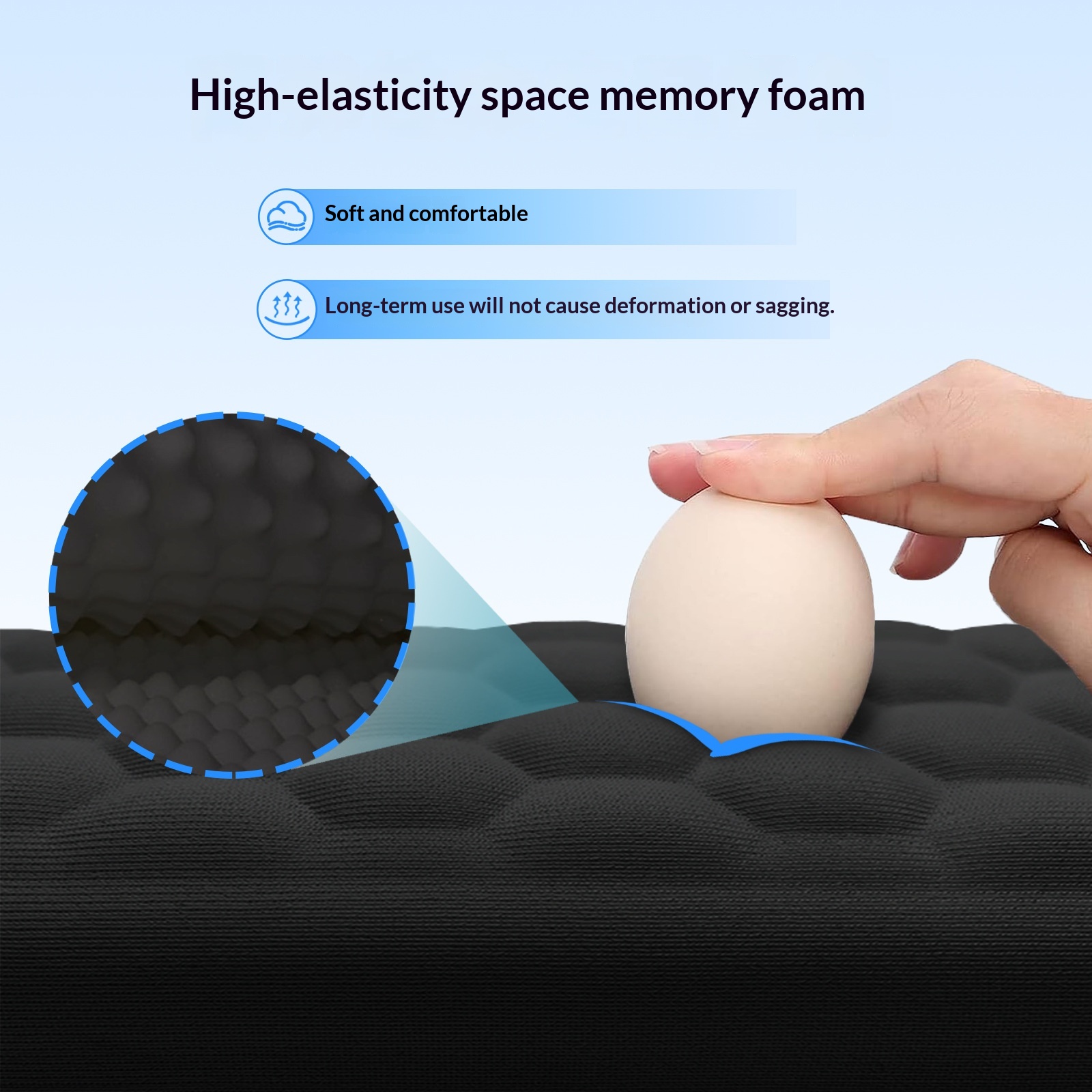 Non-slip Ergonomic Computer Mouse Wrist Rest Pad 3