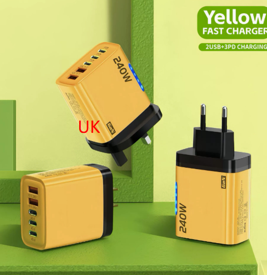USB3PD Multi-port Charger Compatible With 240W