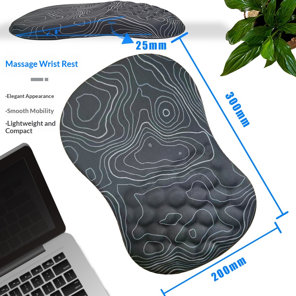 Non-slip Ergonomic Computer Mouse Wrist Rest Pad 7