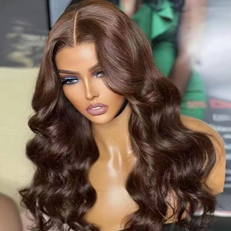 Short Curled Natural Full-head Wig For Women