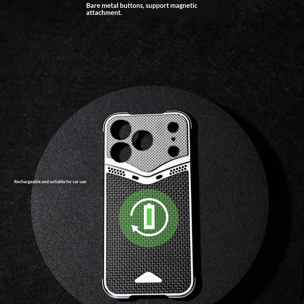 Magnetic Charging Protective Phone Case 2