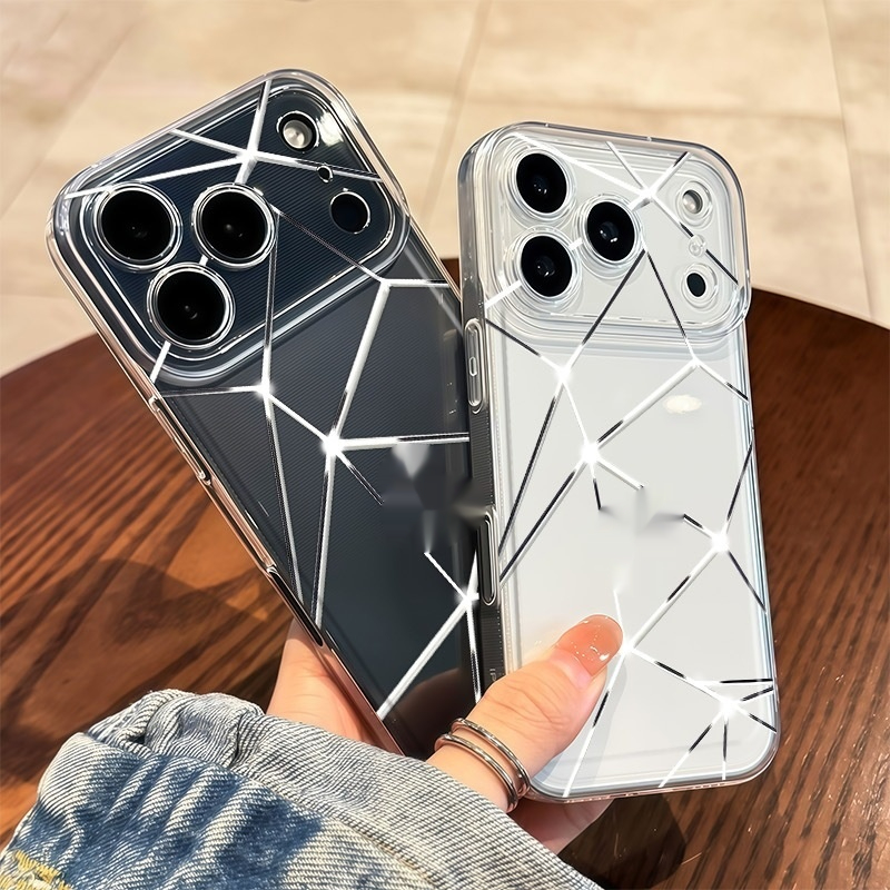 Funda iphone 17 pro max vidrio templado efecto quiebre