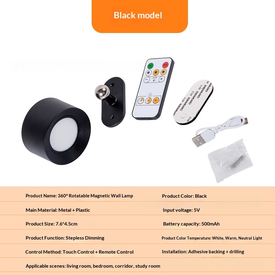 Charging Desk Lamp LED Soft Ambient Light