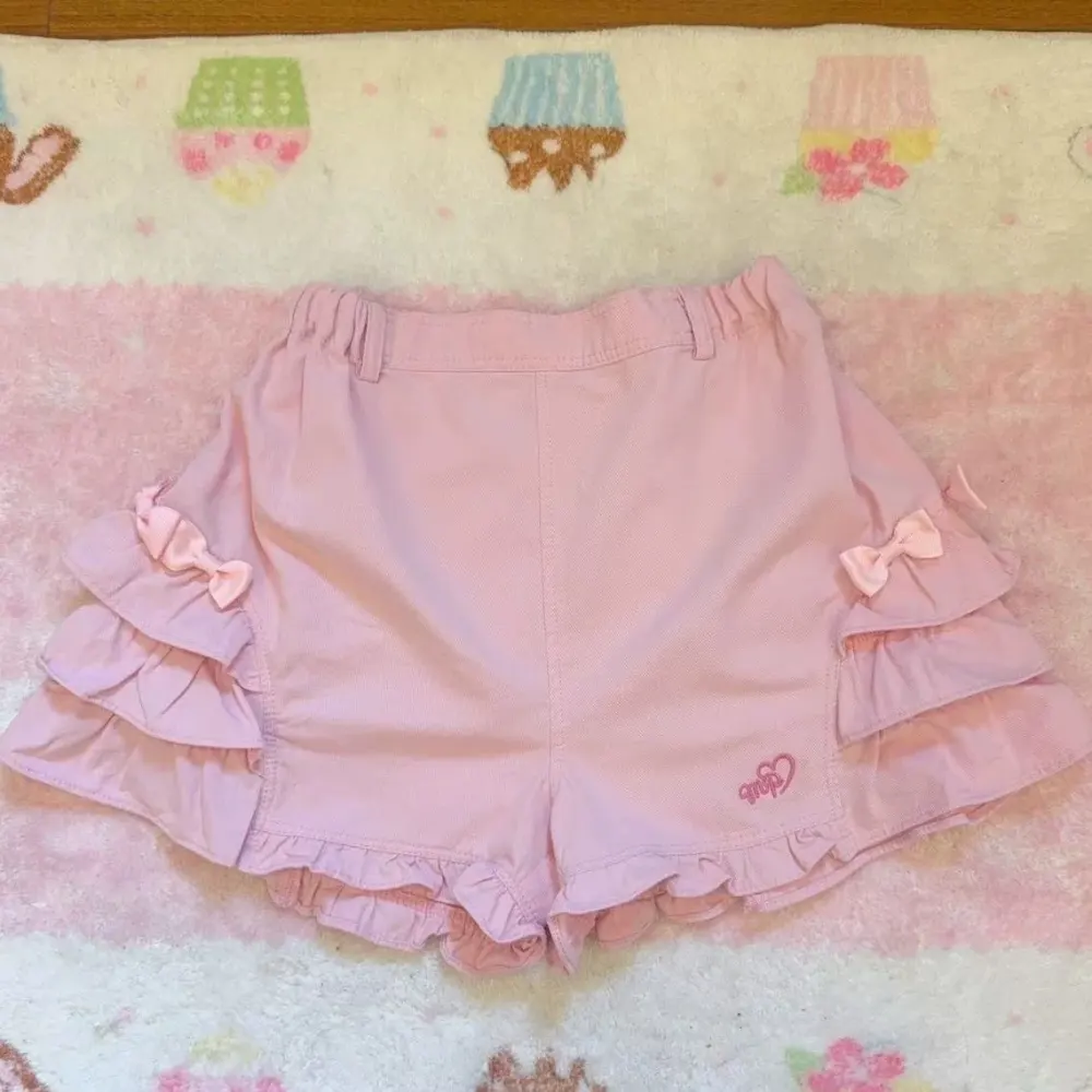 Summer Embroidered Lace Shorts