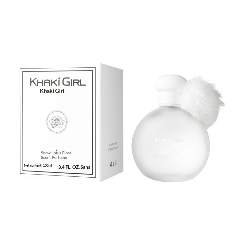 Khaki Girl Snow Lotus Perfume For Women Long-Lasting Fragrance