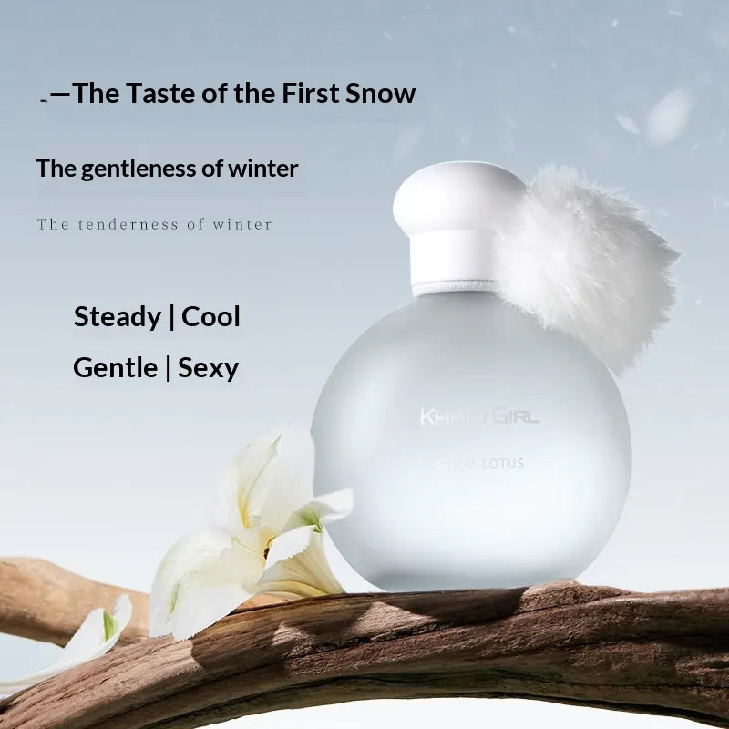 Khaki Girl Snow Lotus Perfume for Women Long-Lasting Fragrance