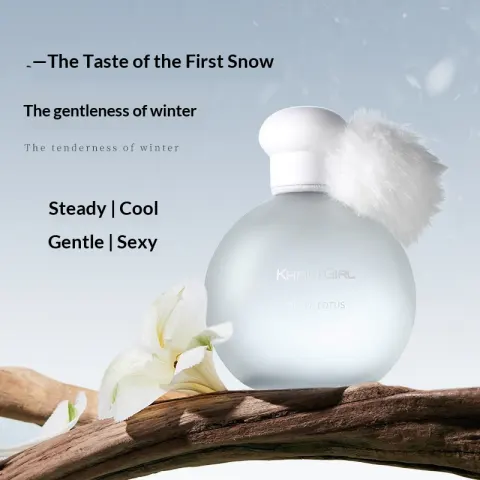 Khaki Girl Snow Lotus Perfume for Women Long-Lasting Fragrance