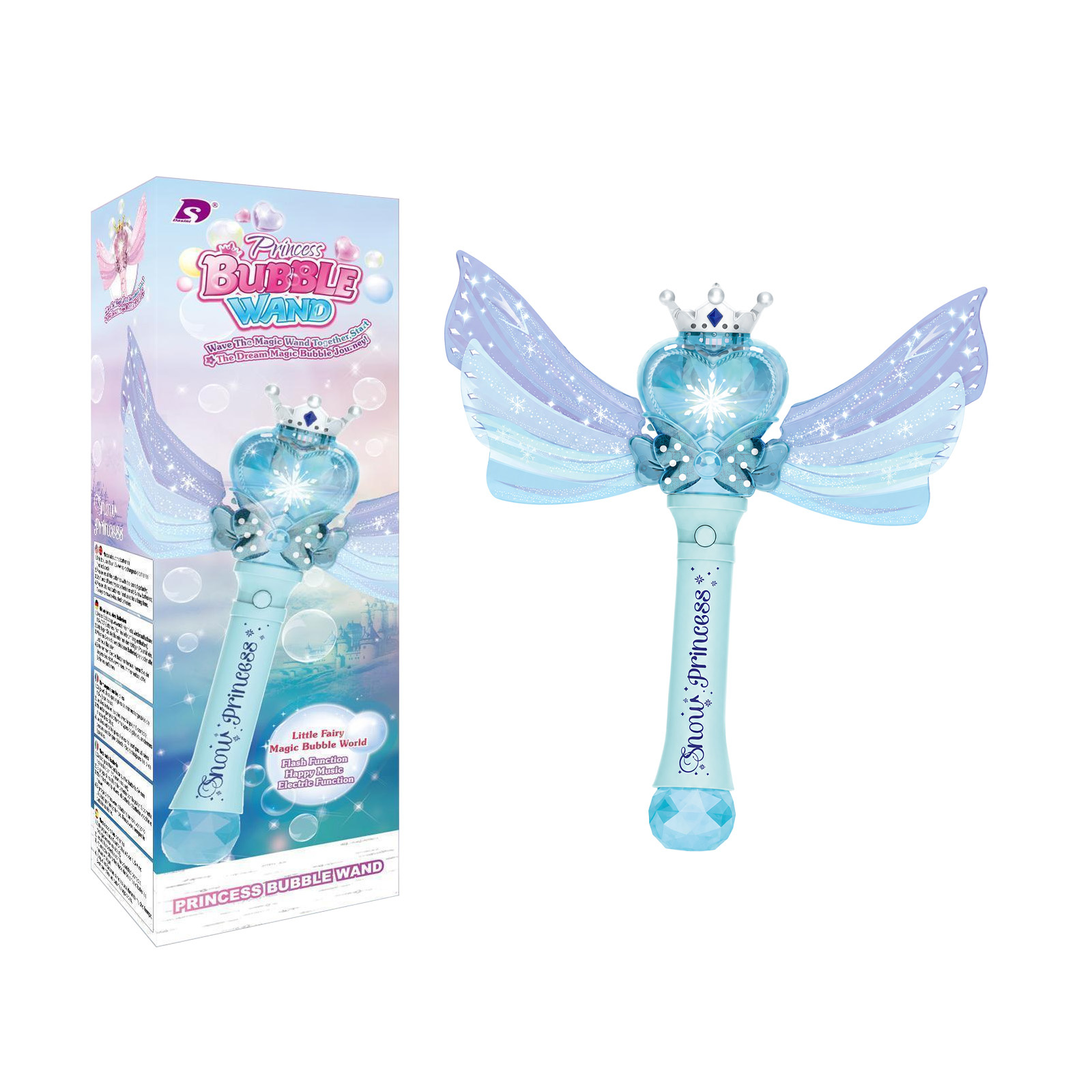 Upgraded Hearts Bubble Stick
