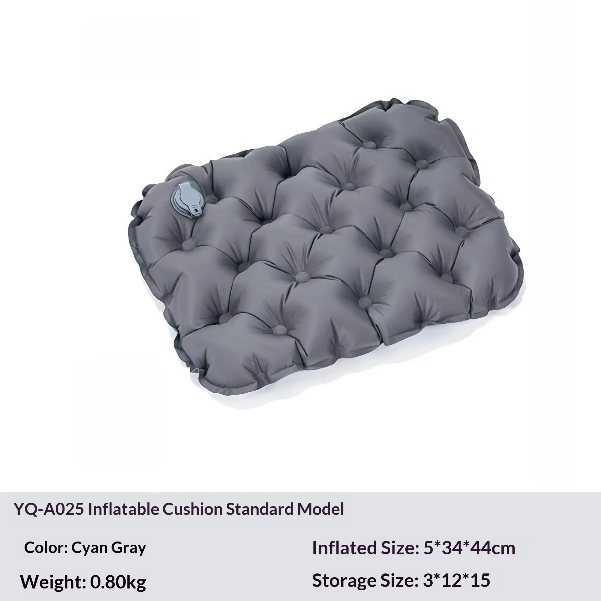 Outdoor Portable Camping Inflatable Seat Cushion 5