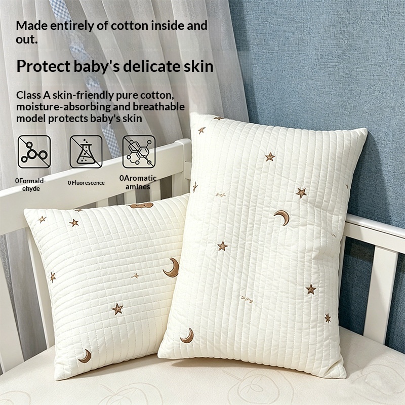 All-season Pure Cotton Class A Baby Pillow