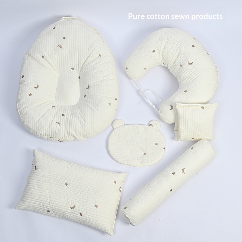 Cotton Breastfeeding And Reclining Inclined Pillow
