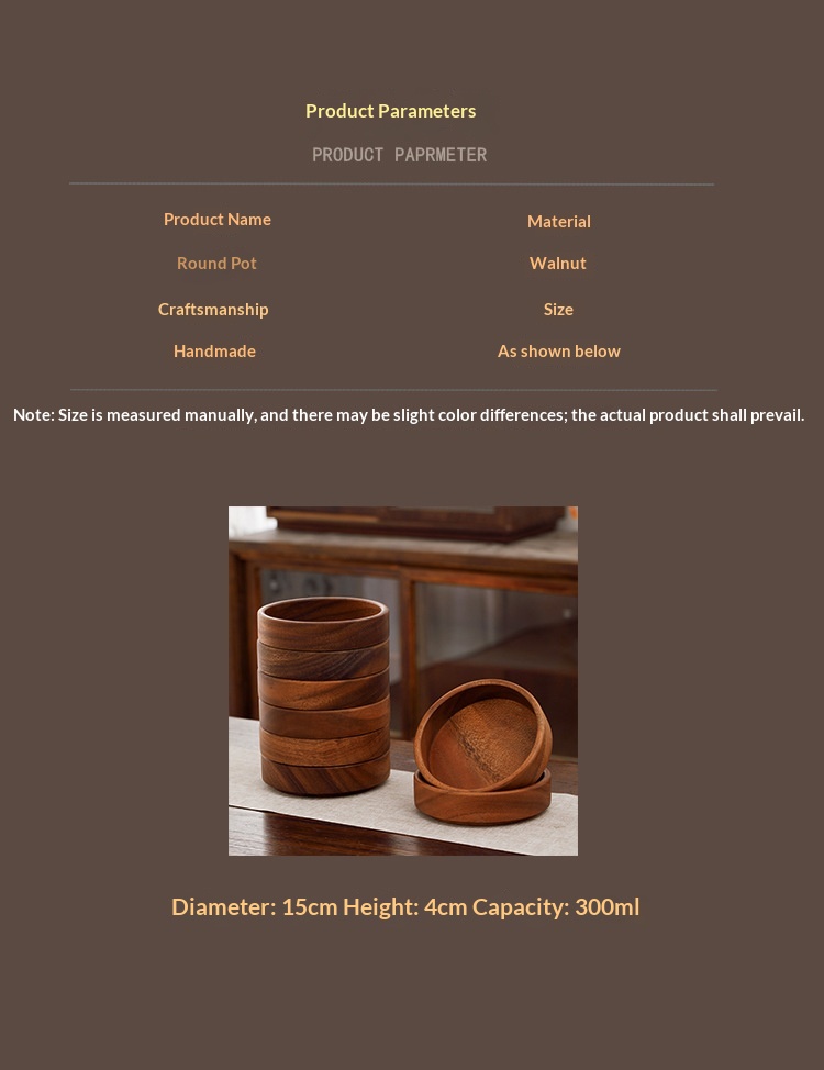 Stylish Walnut Wood Snack Platter for Your Home