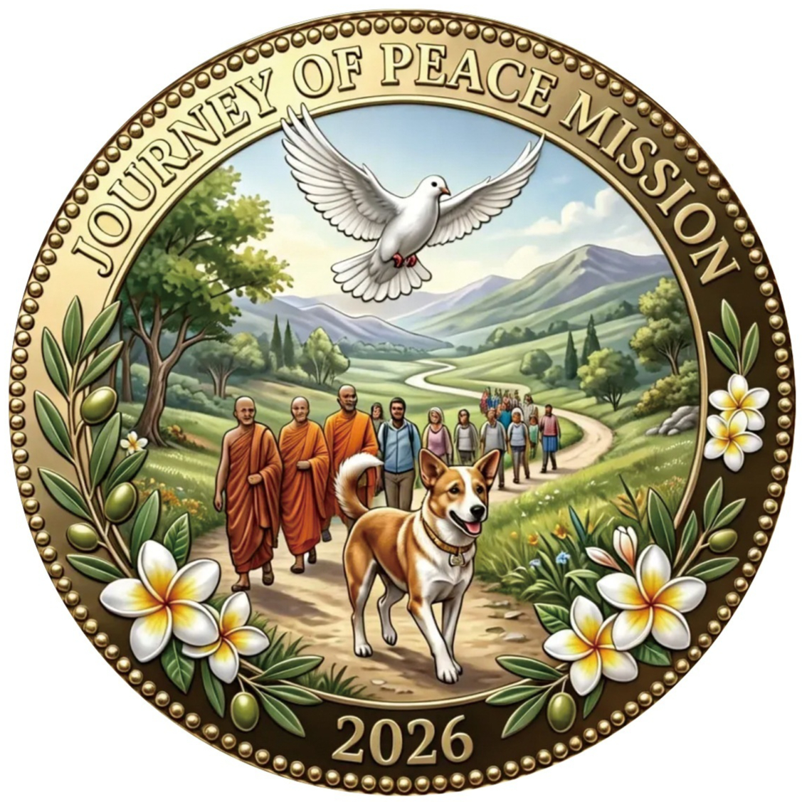 Double-sided Metal Commemorative Coin