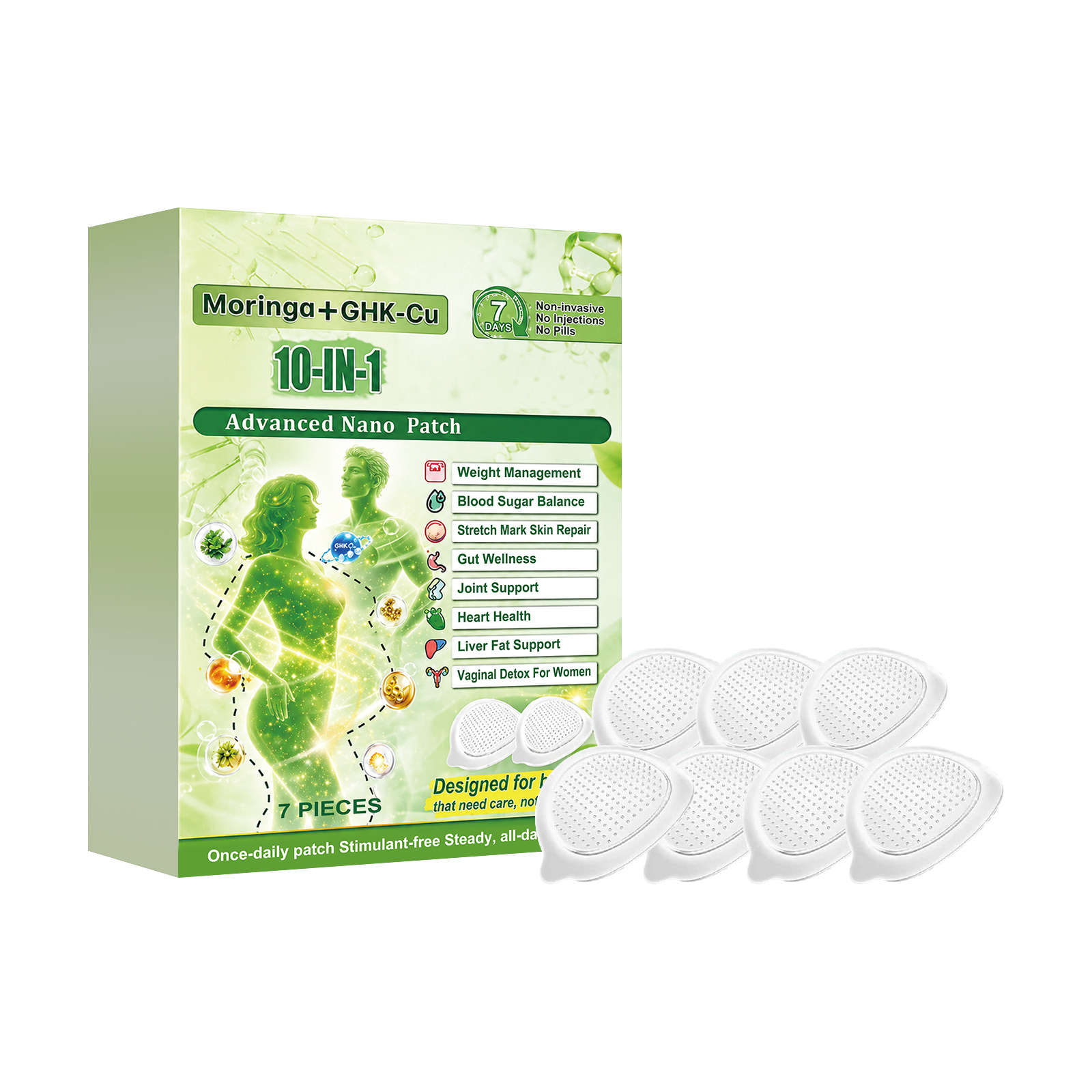 Ten-in-one Micro-needle Metabolism Nursing Patch