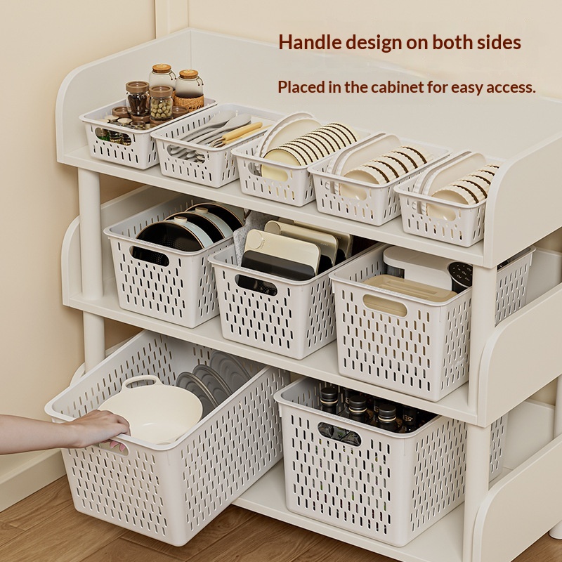 Desktop Storage Basket Miscellaneous Items And Cosmetics Organizer