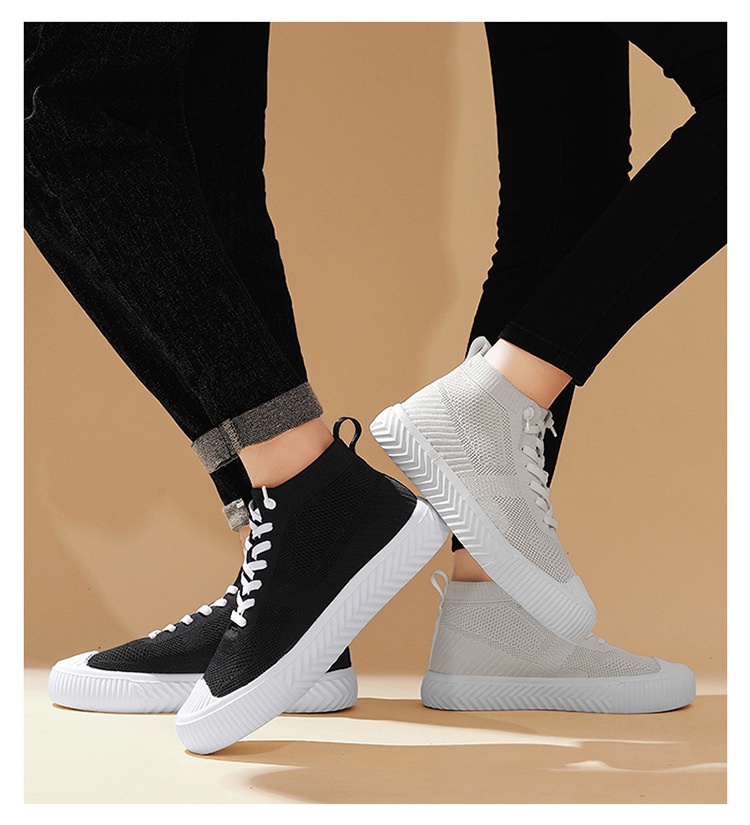 Unisex Flyknit High-Top Casual Sneakers — detail view 21