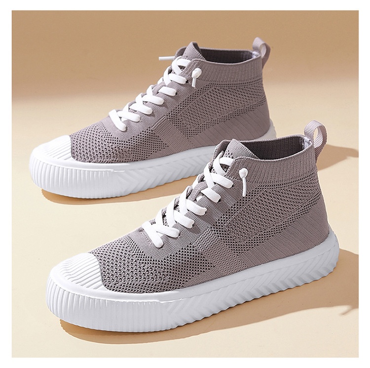 Unisex Flyknit High-Top Casual Sneakers — detail view 20