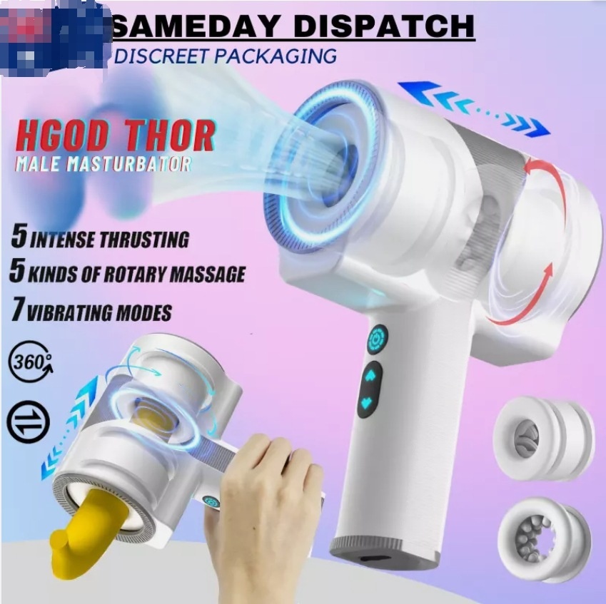 Telescoping And Through-type Masturbator Cup