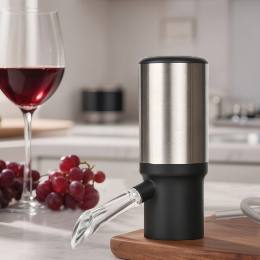 Electronic Wine Aerator Electric Red Wine Decanter 19