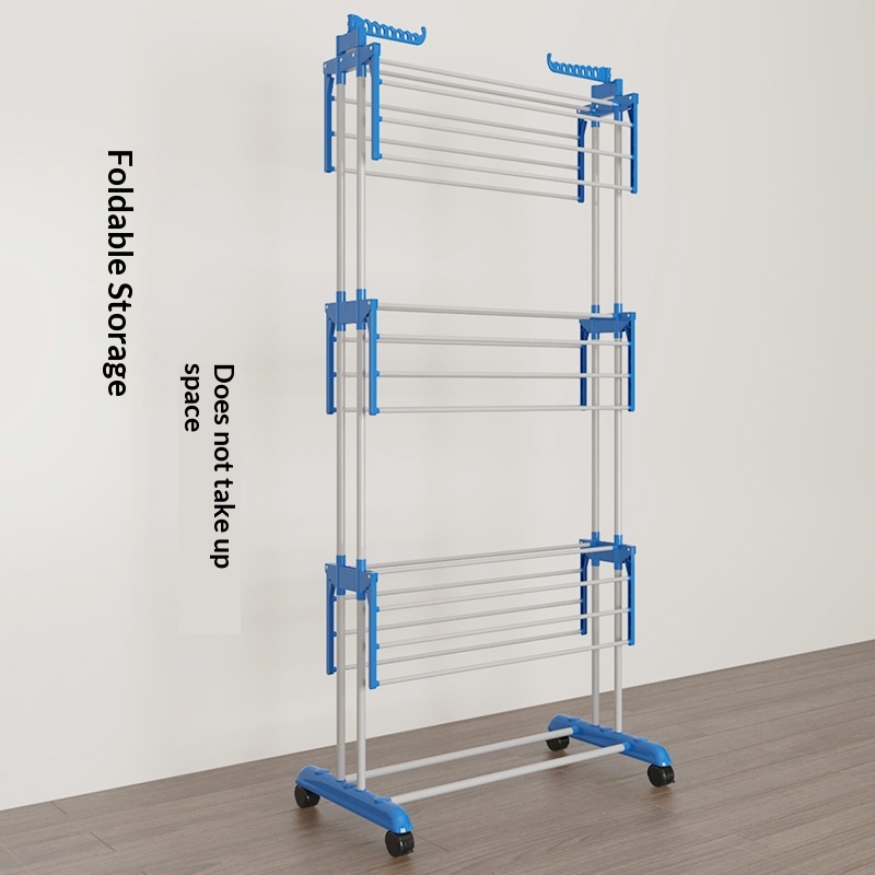 Cross-border Direct-sales Three-tier Towel Rack And Coat Rack