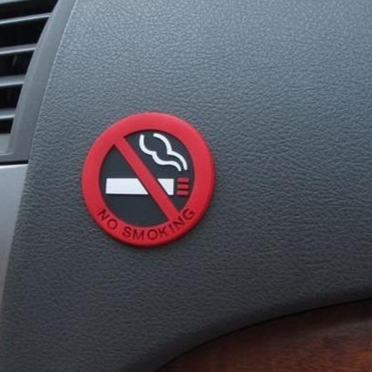 No Smoking Car Sticker No Smoking Inside The Vehicle