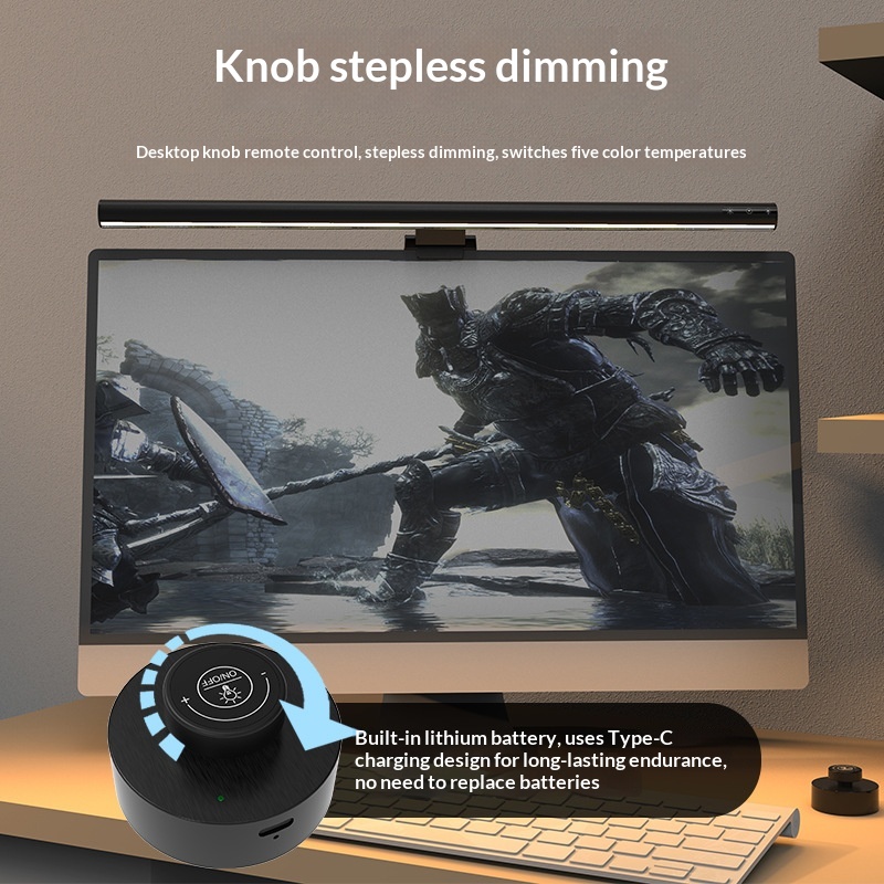 Aluminum Alloy Asymmetric Screen-mounted Monitor 4