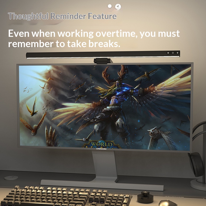 Aluminum Alloy Asymmetric Screen-mounted Monitor 3
