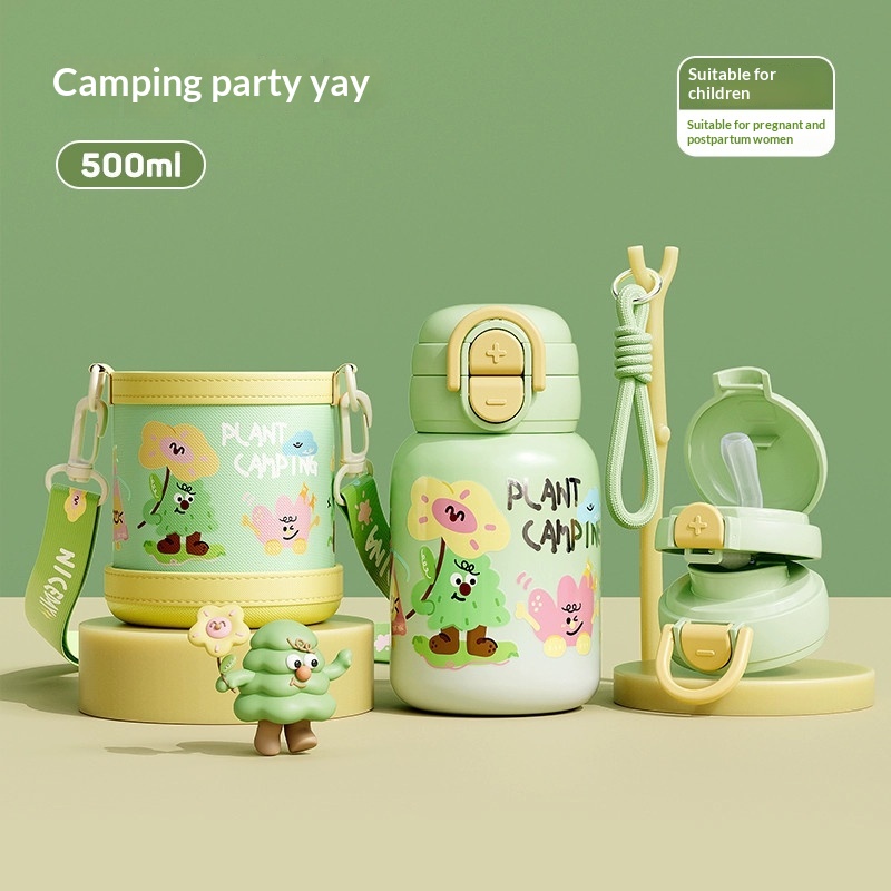 Cute Portable Insulated Straw Cup For Kids — foto 6