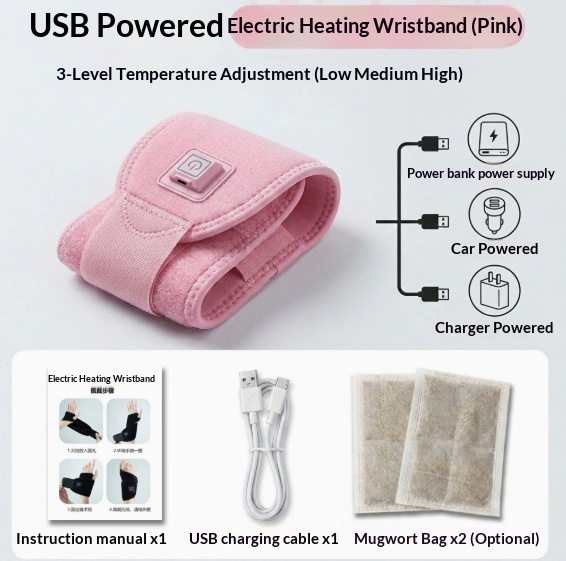 Tendon Sheath Wrist Brace With Heating For Hand Sprains