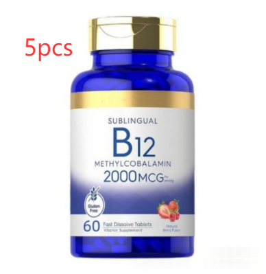 Comprimés de Vitamine B12 2000 µg — 60 unités action rapide 4