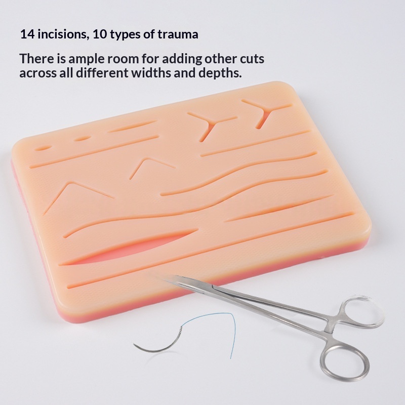 Surgical Suture Practice Model Multi Wound Suture Skin Module