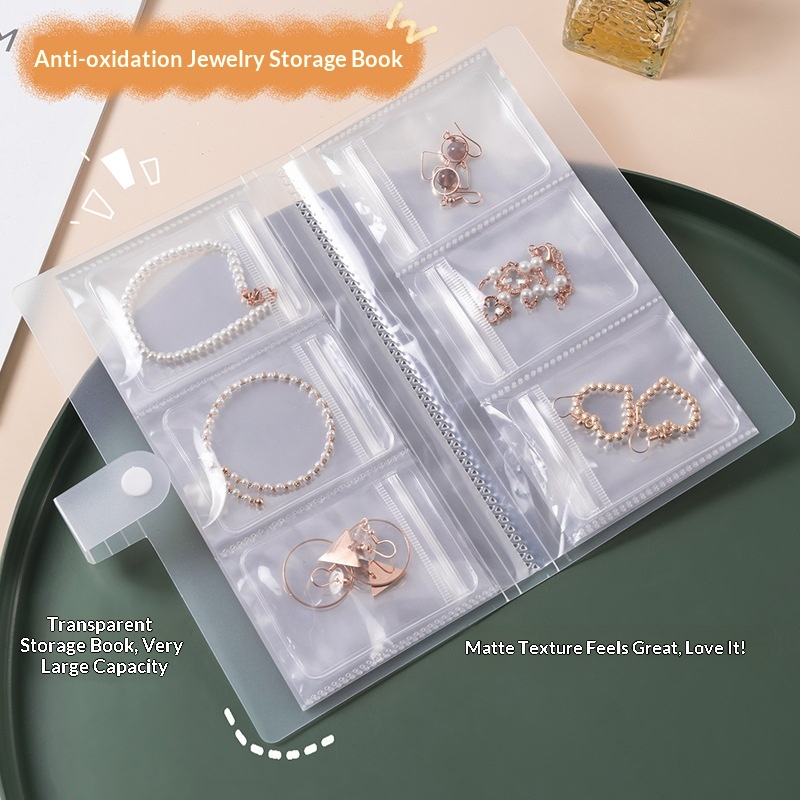 Earring And Ring Storage Bag, Transparent