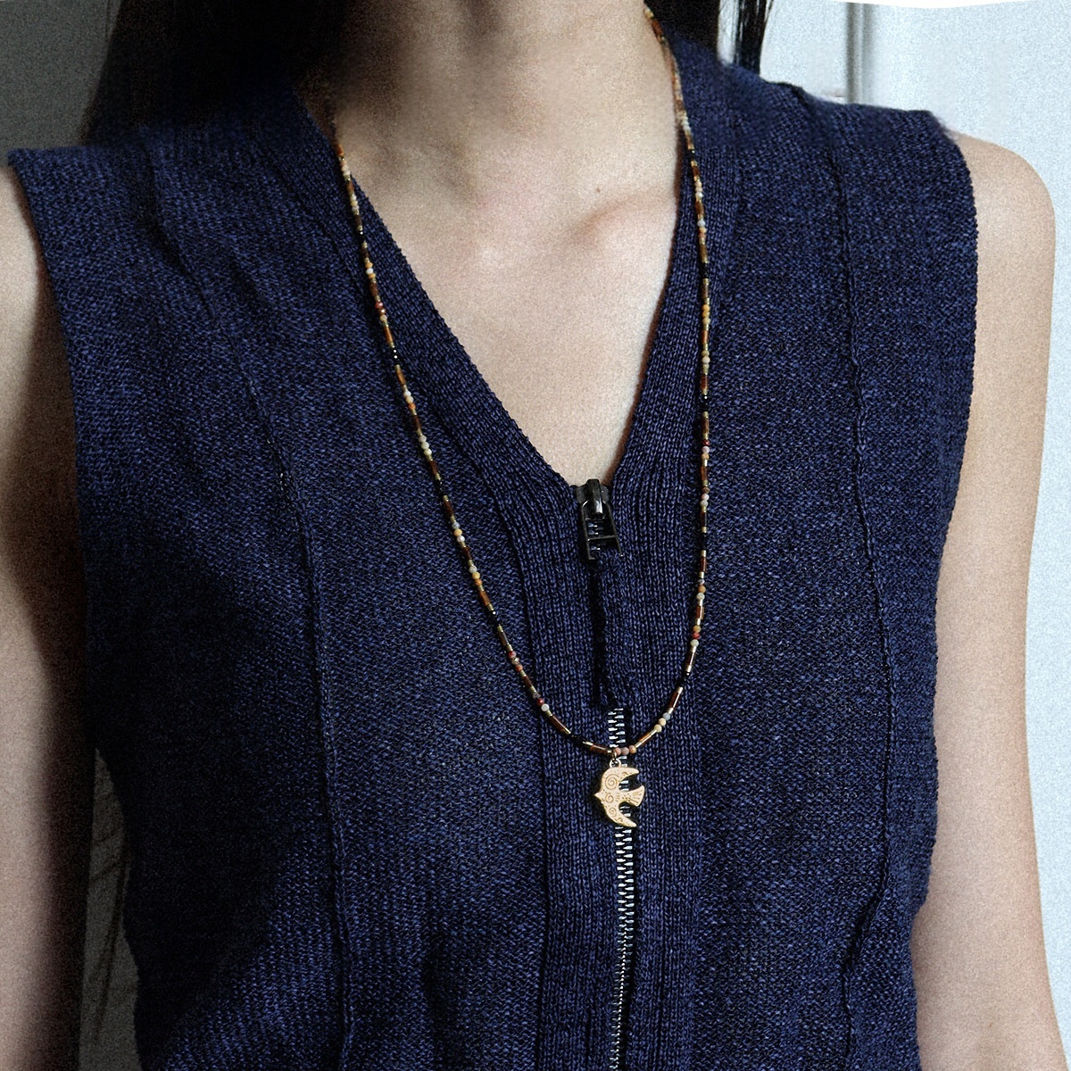 Simple And Stylish Tiger's Eye Bird Necklace For Women