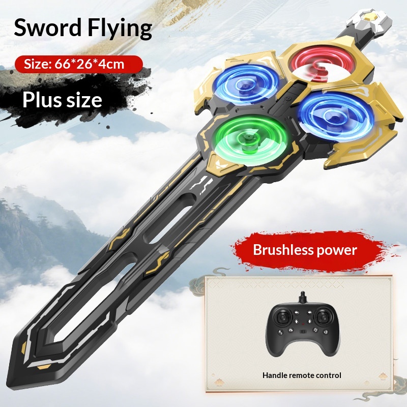 Drone Sword-shaped Foam Drop-Resistant Toy For Boys