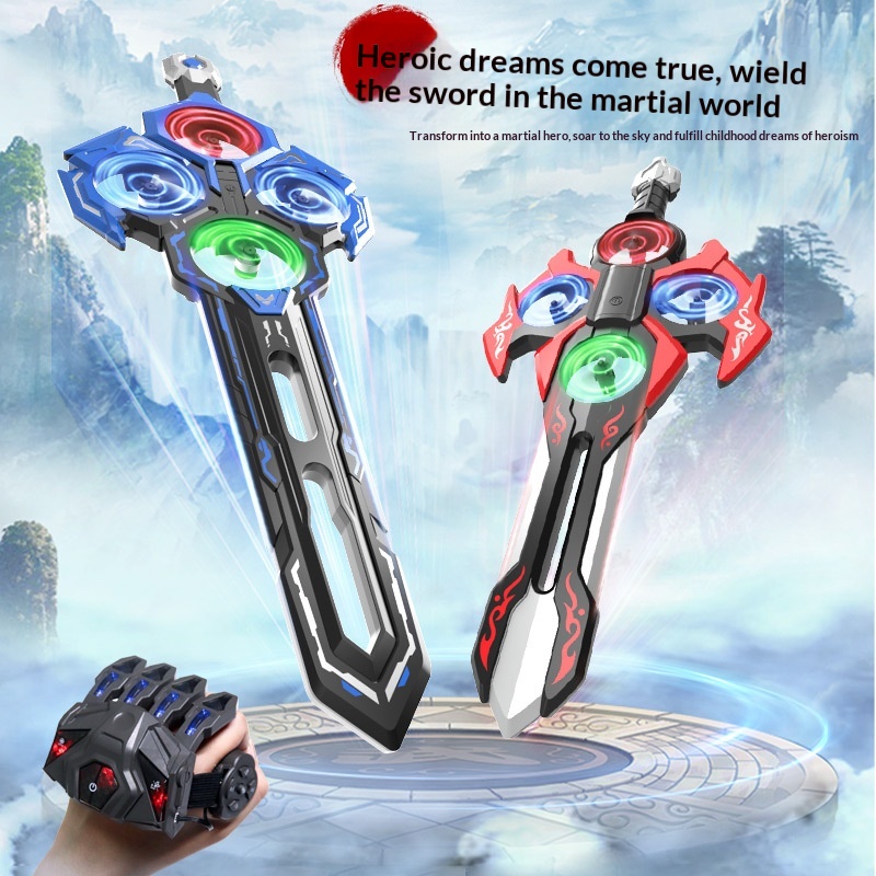 Drone Sword-shaped Foam Drop-Resistant Toy For Boys 3