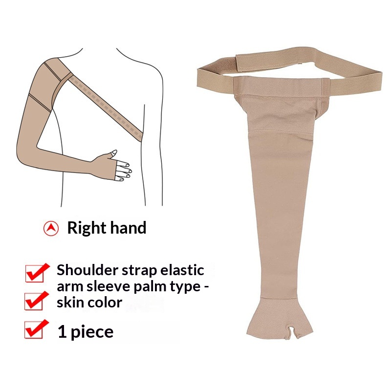 Secondary Lymphedema Of The Arm Due To Axillary Lymph Node Involvement Compression Sleeve 6