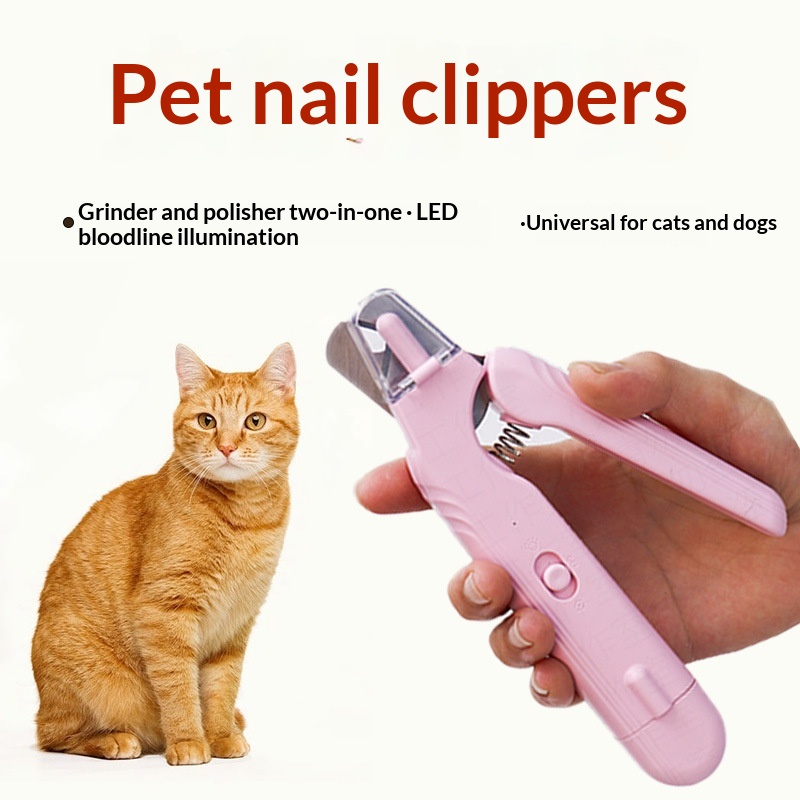 2-in-1 LED Electric Nail Clipper 3