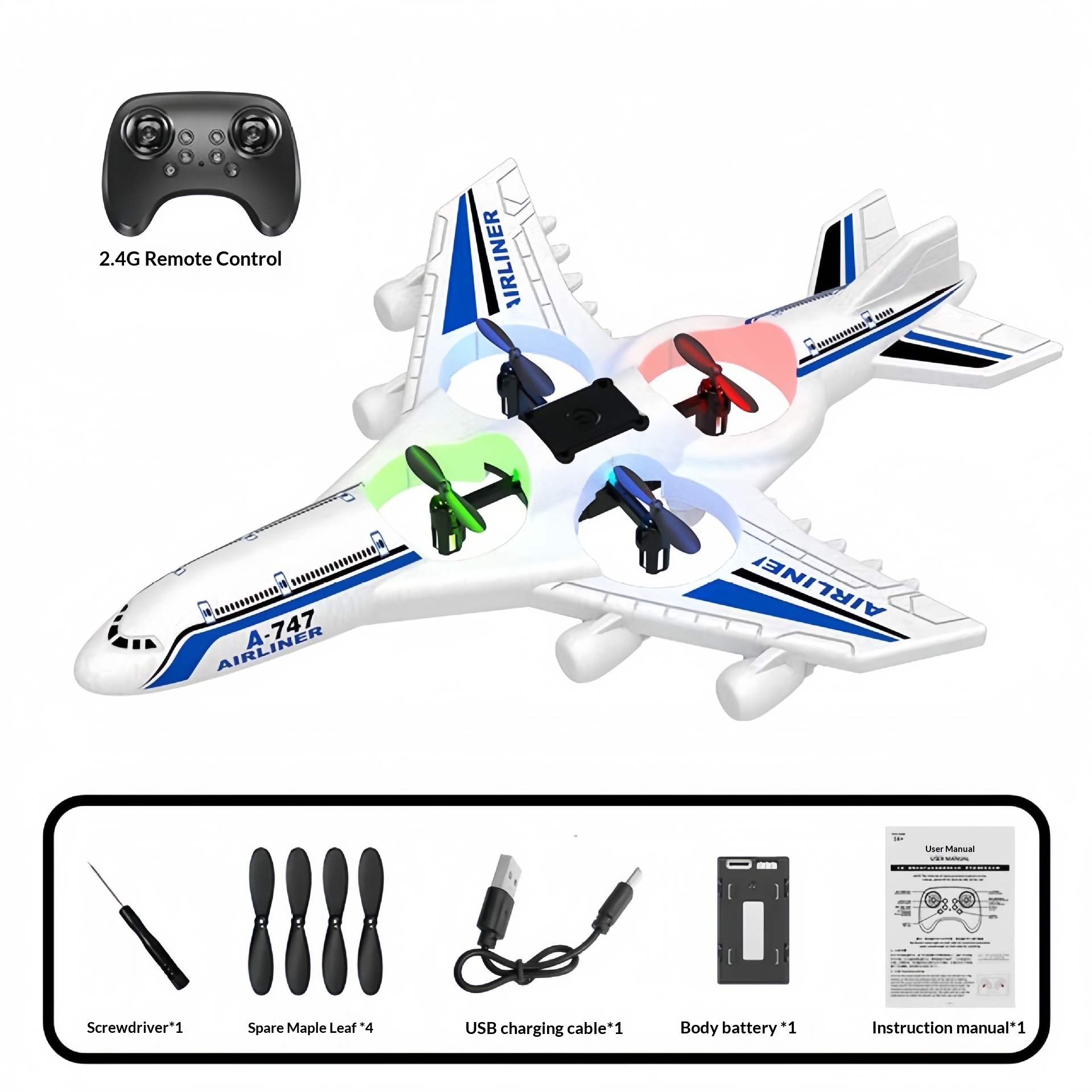 Drone Children's Toy Airplane For Little Boys 6