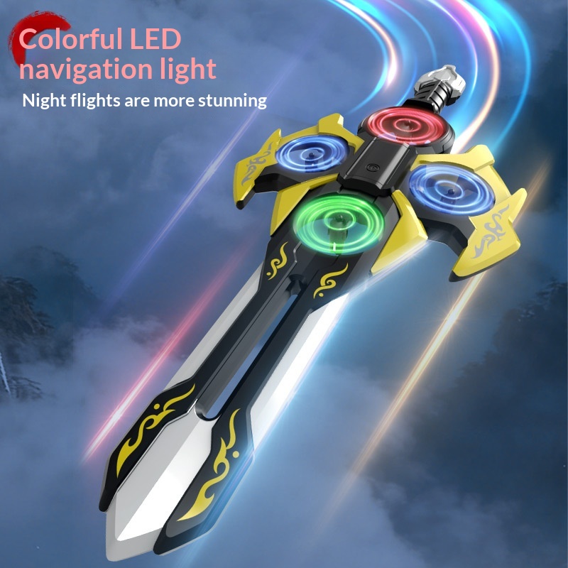 Drone, Sword-shaped Foam Drop-Resistant Toy For Boys 5