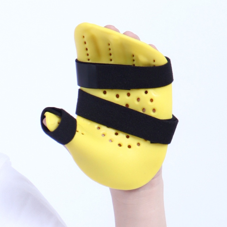 Split Splint For Hand And Palm, Plastic Immobilization Device For Adults And Children