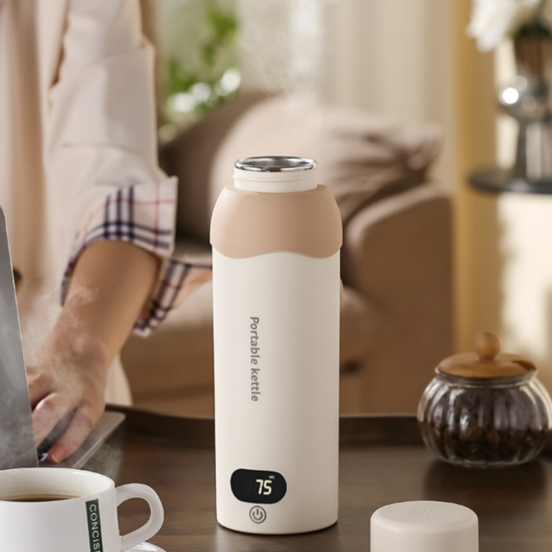 Portable Mini Thermostatic Electric Water Cup For Office And Travel Constant Temperature U