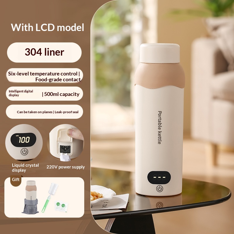 Portable Mini Thermostatic Electric Water Cup For Office And Travel Constant Temperature U