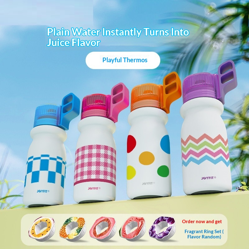 New 480 ML Natural Fruit-Flavored Water Bottle
