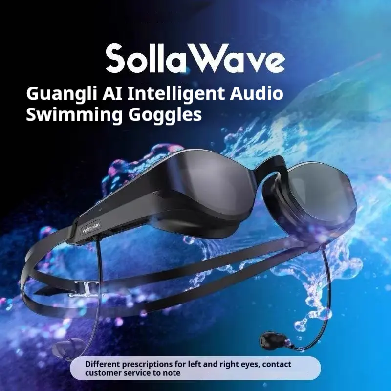 AI-Powered Audio Music Swimming Goggles